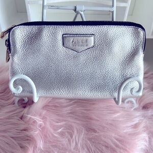 Aimee Kestenberg silver leather wallet